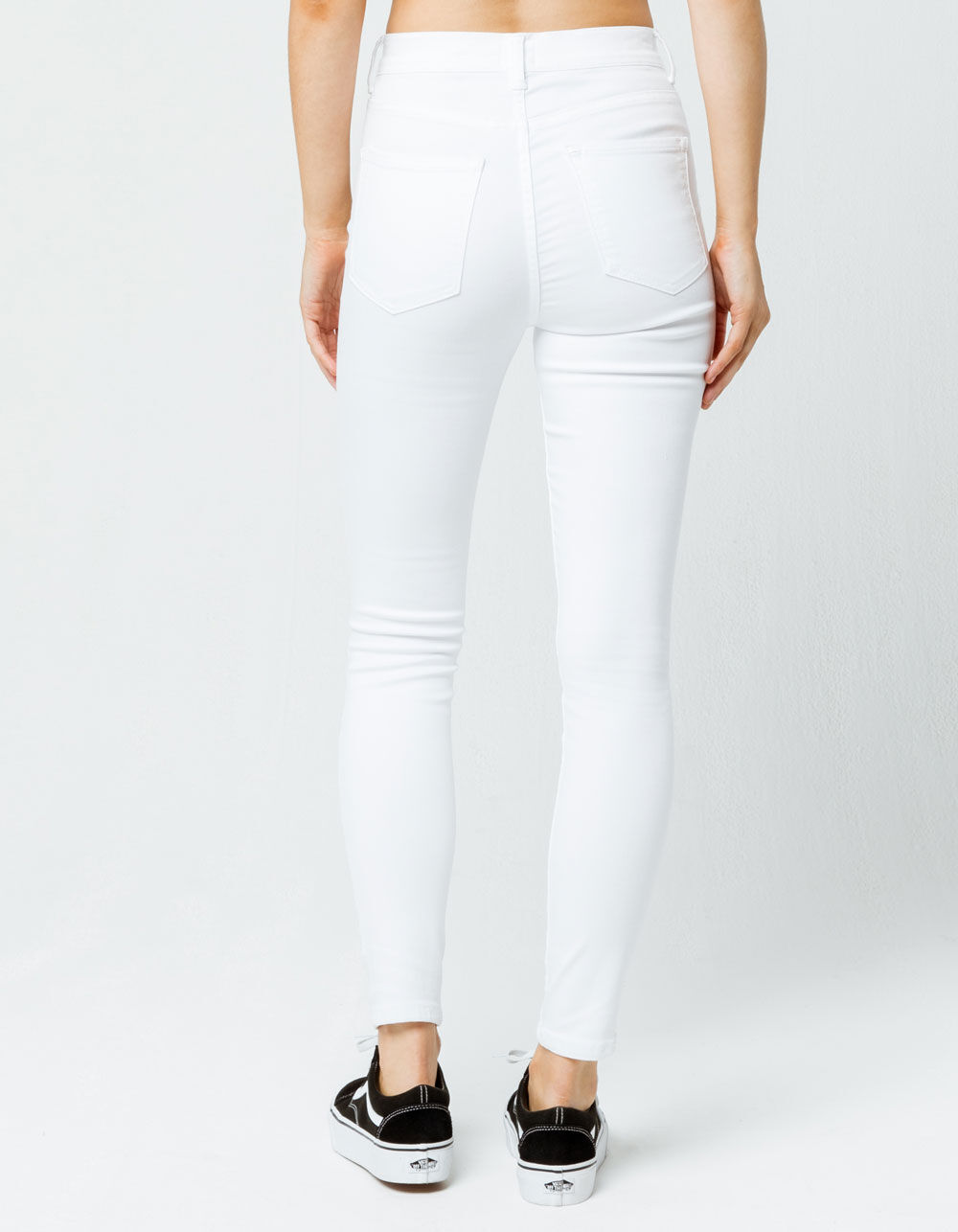 SNEAK PEEK White Womens Skinny Jeans - WHITE | Tillys