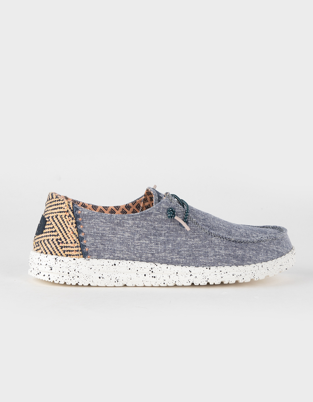 HEY DUDE Wendy Chambray Womens Slip On Shoes - BLUE | Tillys