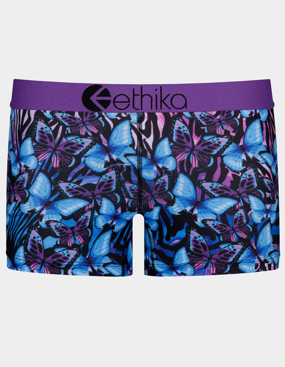 Ethika Chew Pink & Blue Boyshort Underwear