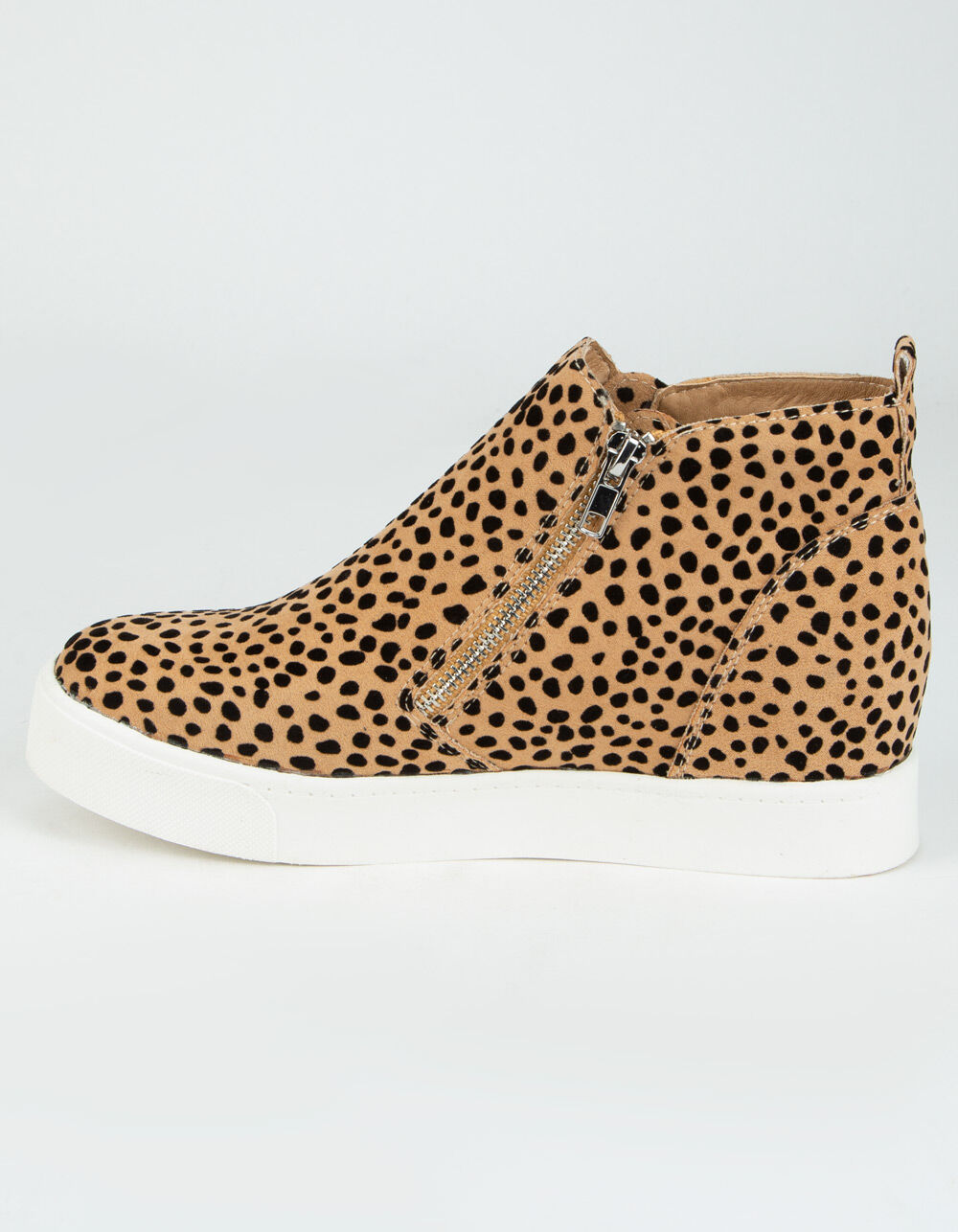 SODA Zip Platform Womens Cheetah Shoes - CHEETAH | Tillys