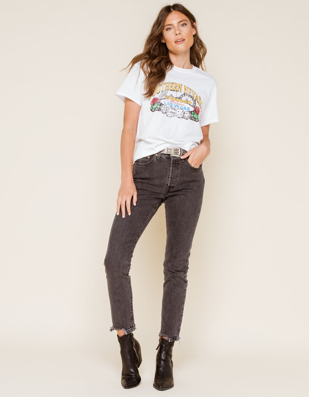 WEST OF MELROSE Southern Nevada Womens Tee - WHITE | Tillys