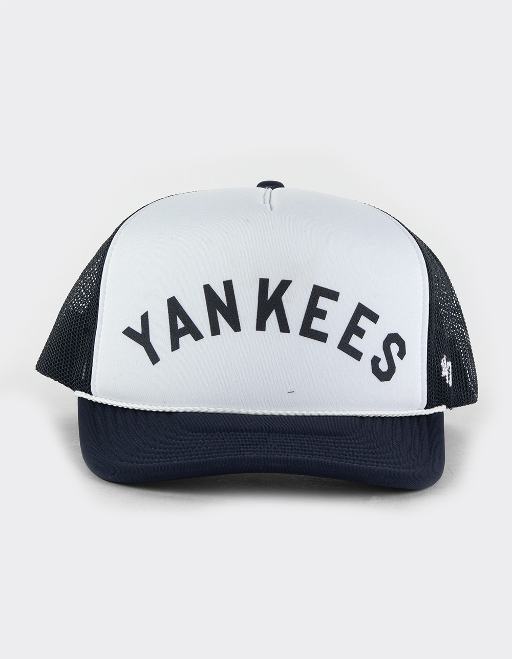 47 Brand New York Yankees Cooperstown Rewind Script '47 Trucker Hat - Navy/White - One Size