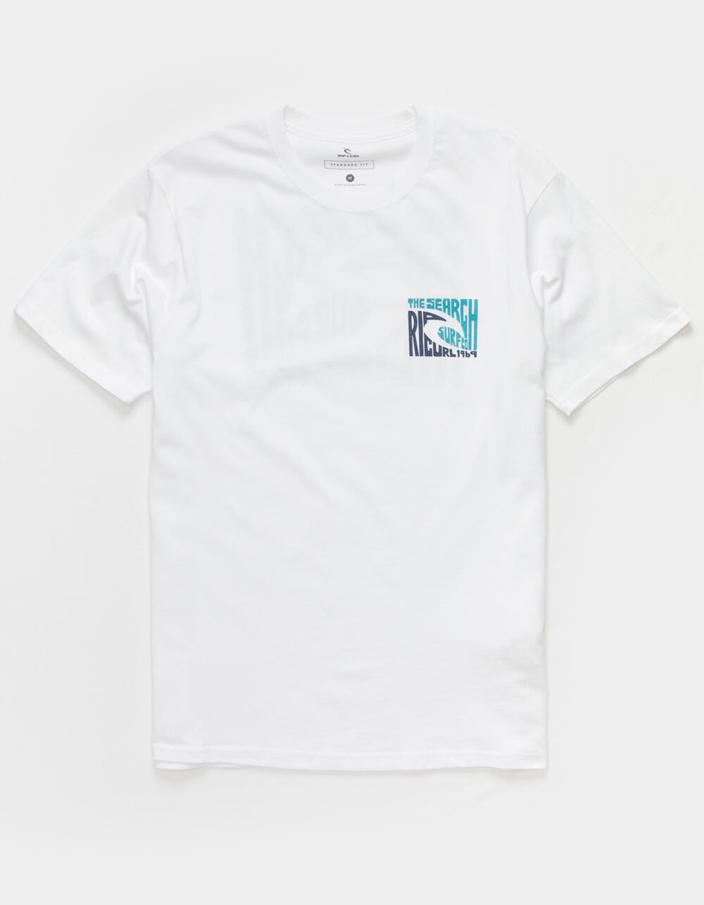 RIP CURL Icon Cutout Mens T-Shirt - WHITE | Tillys