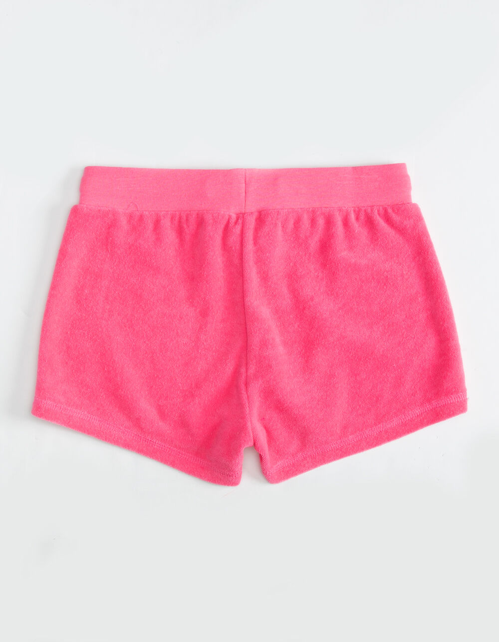 MAUI AND SONS Solid French Terry Girls Pink Shorts - PINK | Tillys