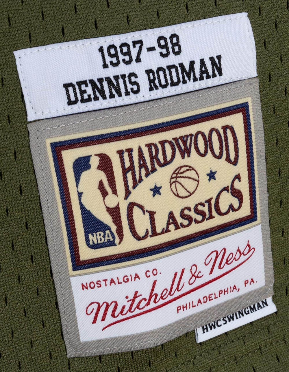  Mitchell & Ness Dennis Rodman Chicago Bulls Swingman Jersey  Black (Small) : Sports & Outdoors