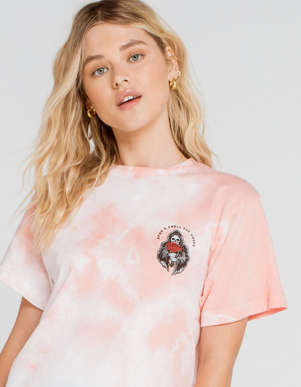 LAST CALL CO. Stop & Smell Womens Tee - MULTI | Tillys