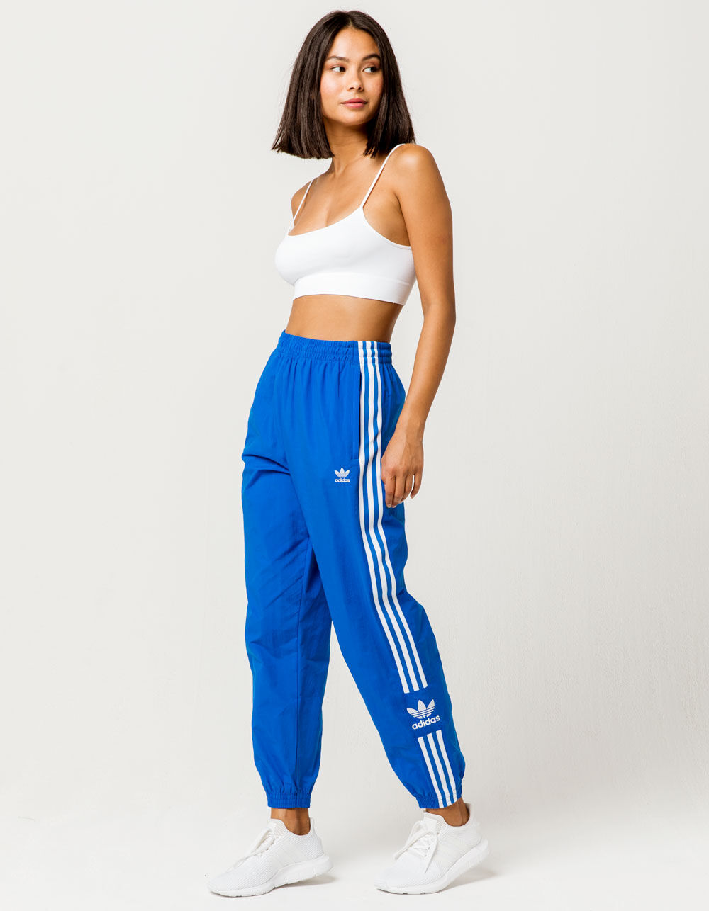Adidas Originals Stripes 7/8 Tracksuit Pant Blue Dressinn