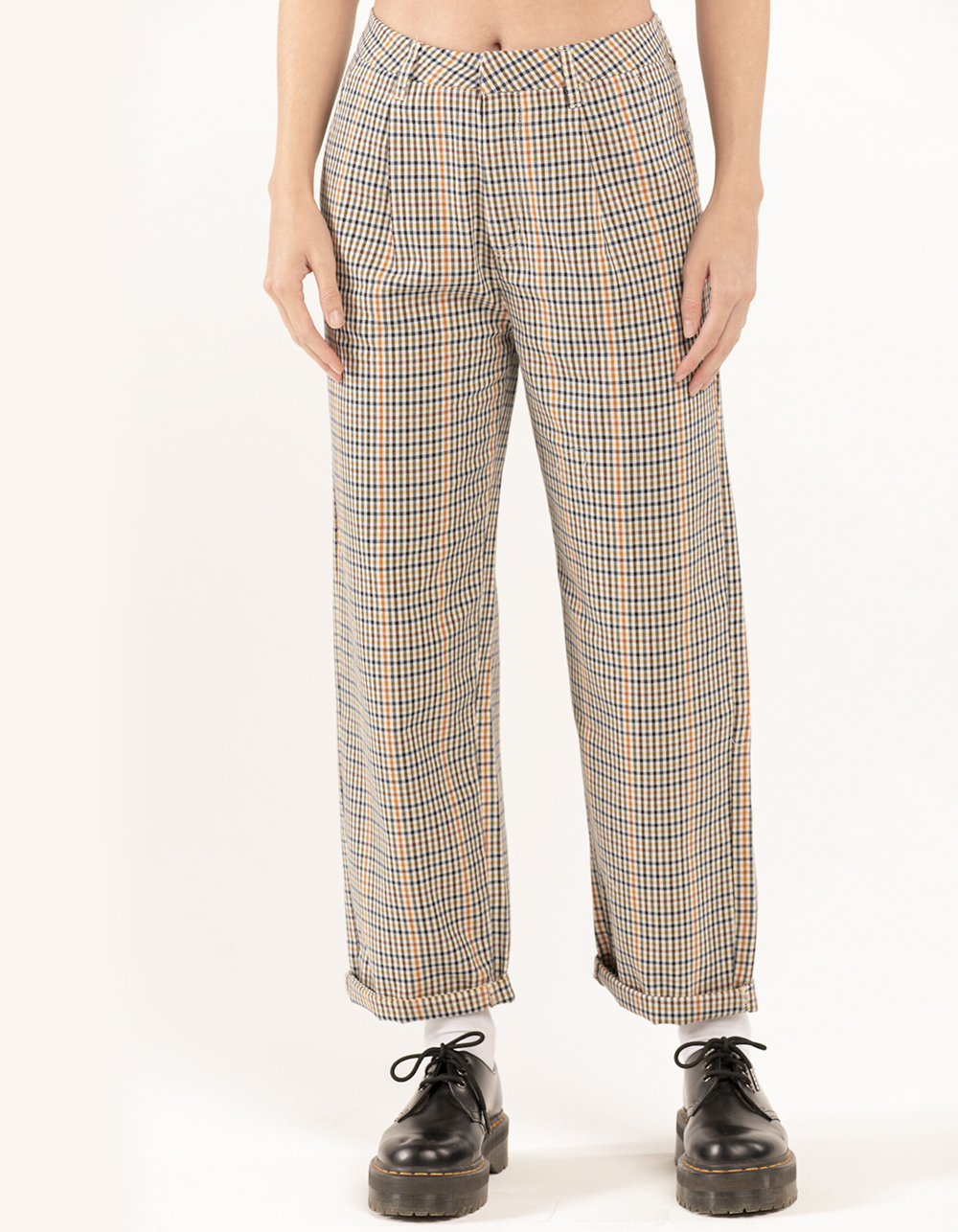 BRIXTON Victory Womens Trousers - Cream Combo | Tillys