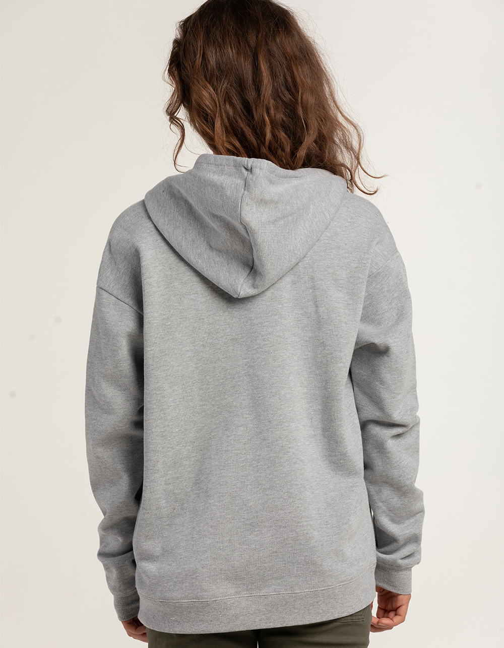 Women's oversized Slippery Rock University gray hoodie sweatshirt size large