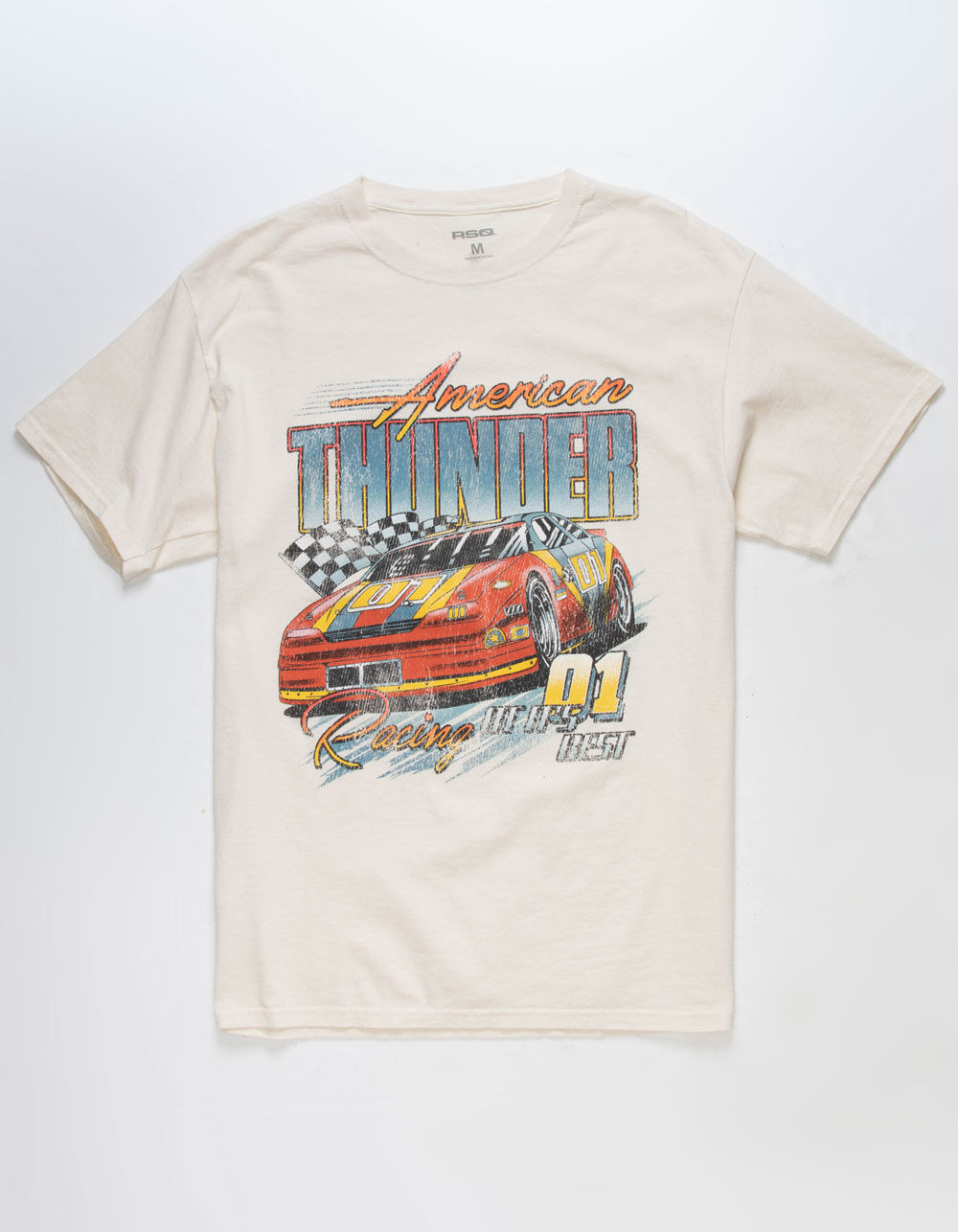 RSQ Mens American Thunder Tee - NATURAL | Tillys