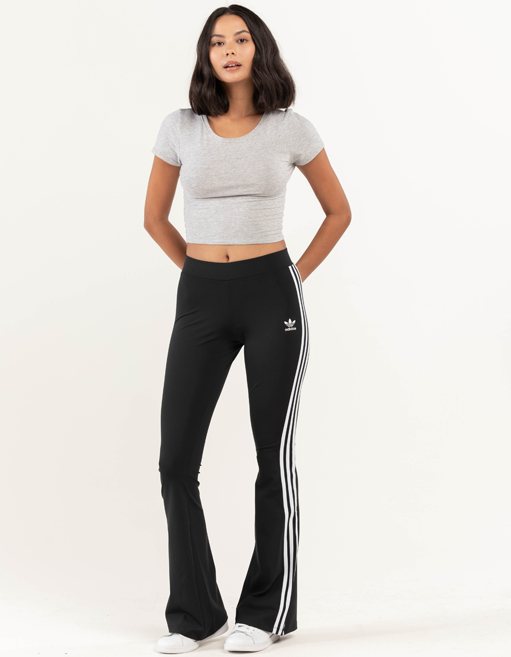 Adidas Flared fit High waisted Leggings With Front Slit women - Glamood  Outlet