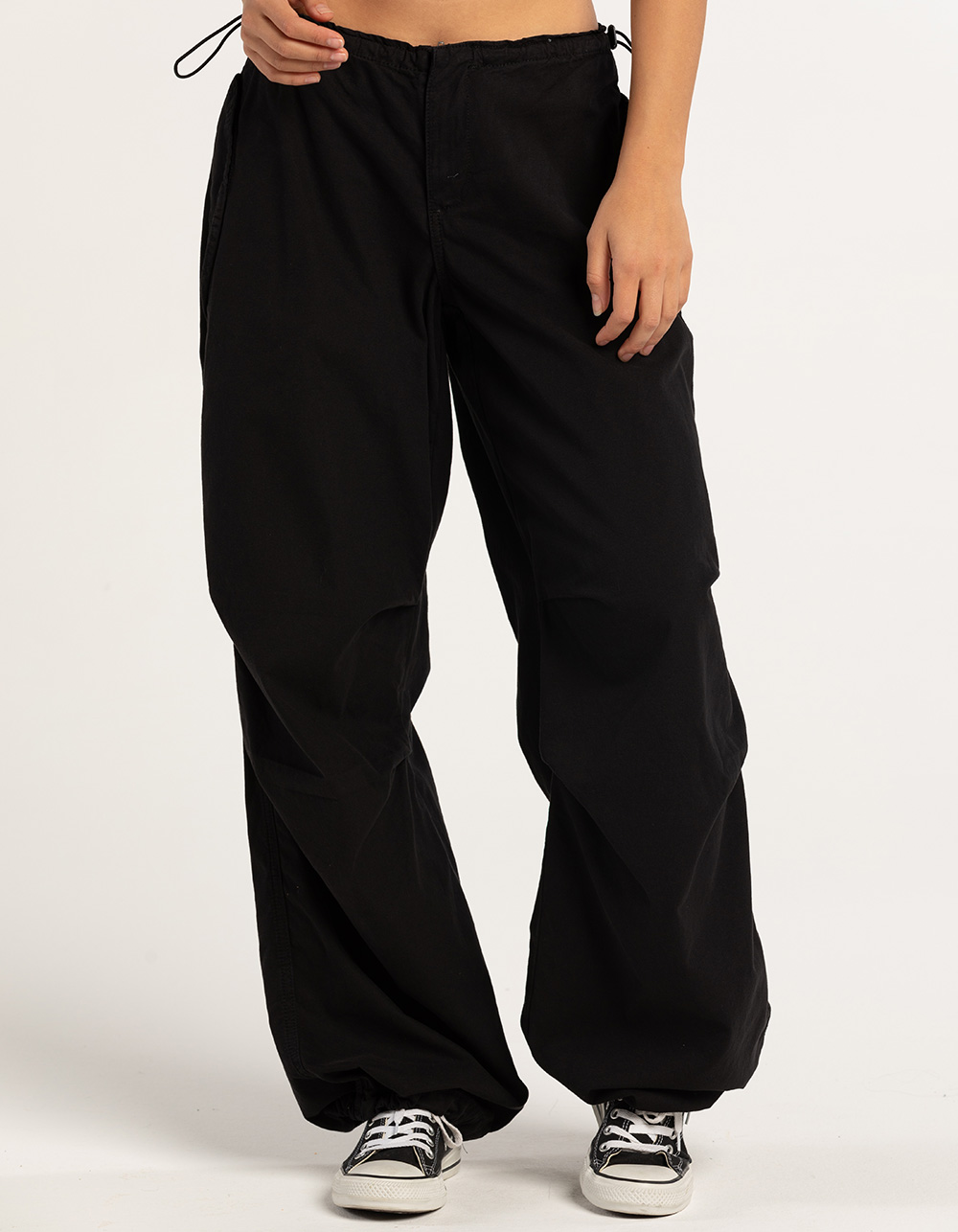 BDG Urban Outfitters Baggy Cargo Womens Pants - BLACK