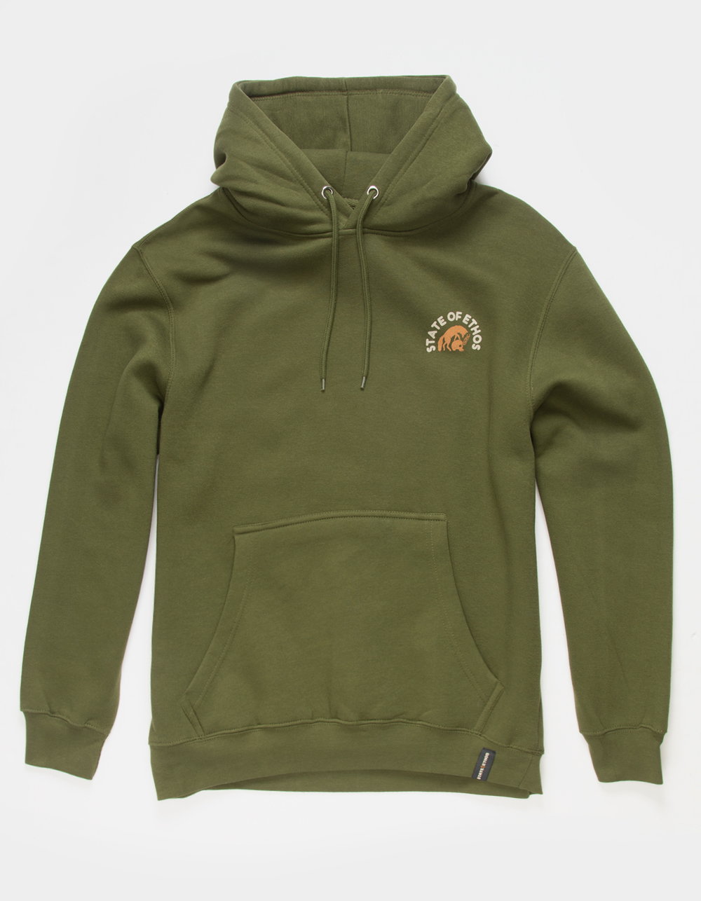 STATE OF ETHOS Icono Mens Hoodie - ARMY | Tillys