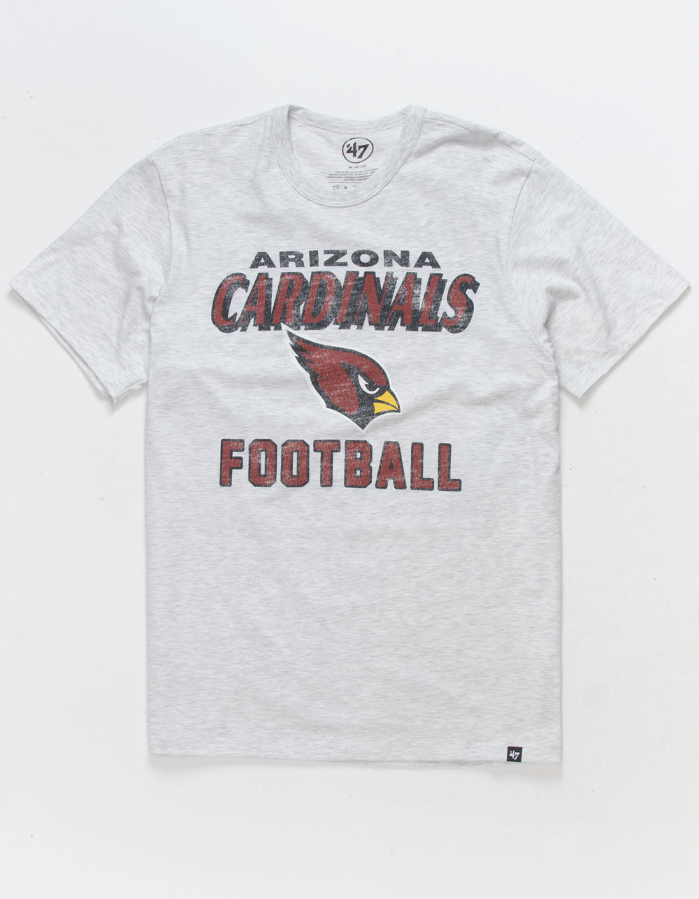 47 Brand Arizona Cardinals Tee - Heather Gray - Large