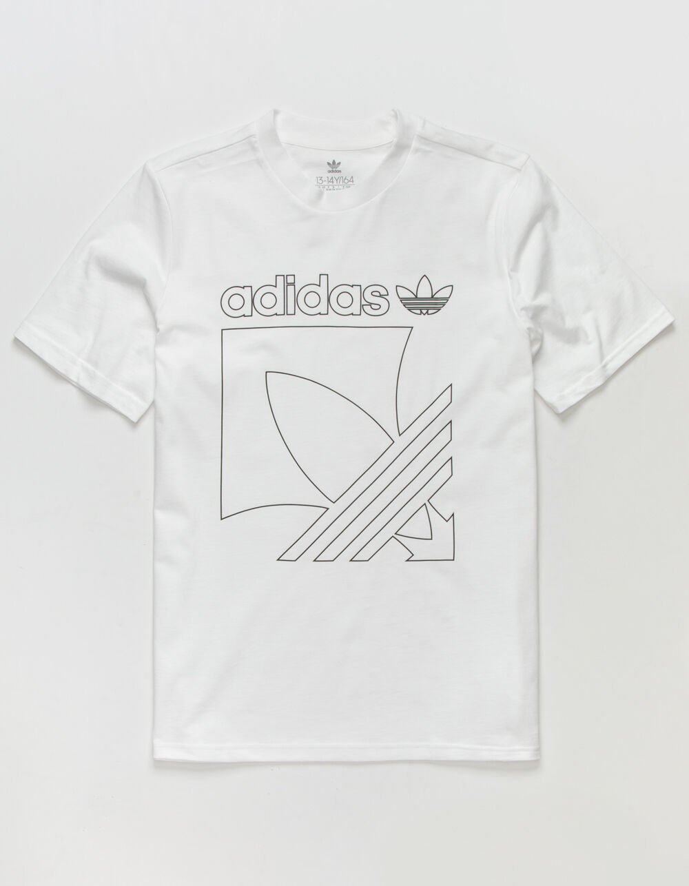 ADIDAS Badge Boys T-Shirt - WHITE | Tillys