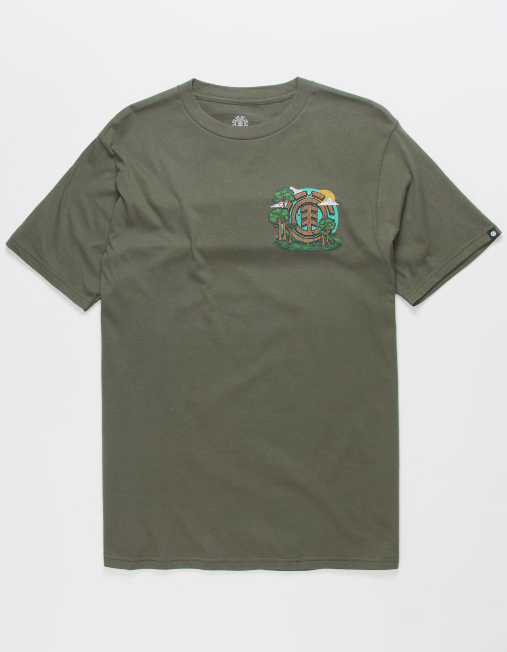 ELEMENT Jungle Mens Tee - ARMY | Tillys