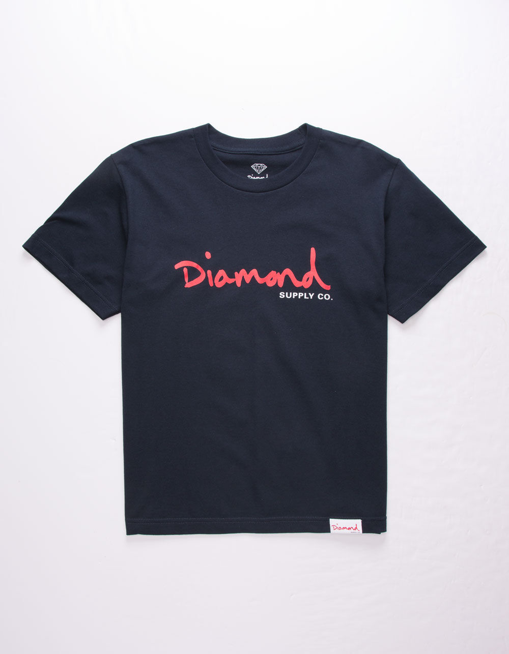 DIAMOND SUPPLY CO. OG Script Boys T-Shirt - NAVY | Tillys
