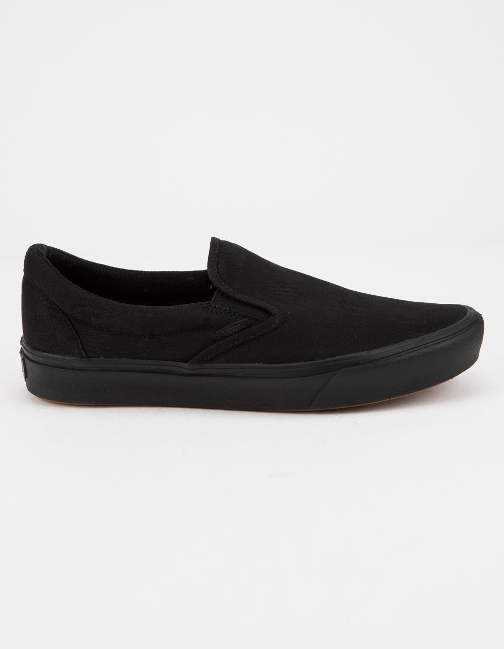 VANS ComfyCush Slip-On Black Shoes - BLACK/BLACK | Tillys