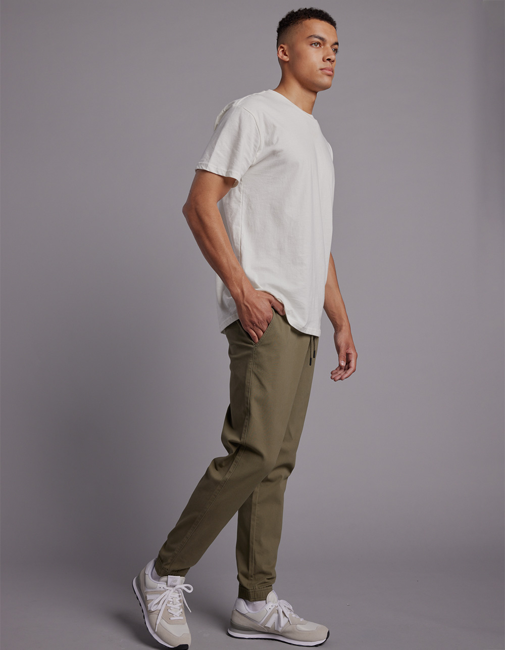 Sovereign State Pull On Stretch Twill Jogger Pant (Big Boys