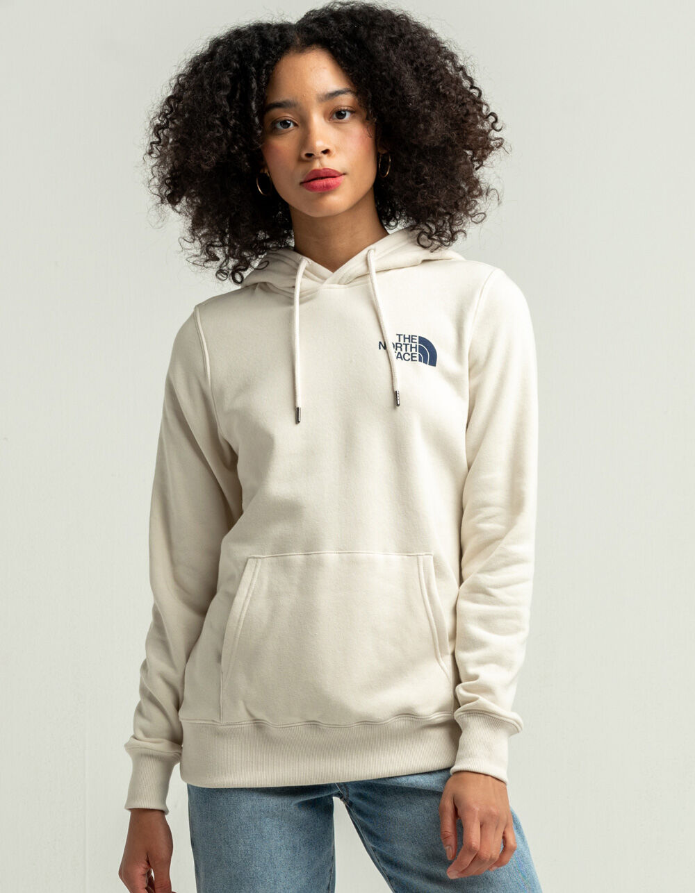 THE NORTH FACE Box NSE Womens Cream Combo Hoodie - CREAM COMBO | Tillys