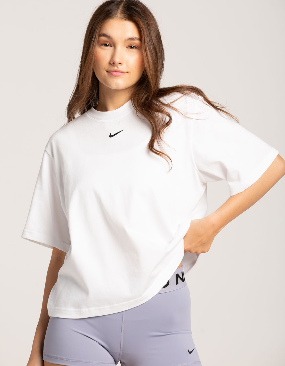 Nike Sportswear Womens Essential Tee White L