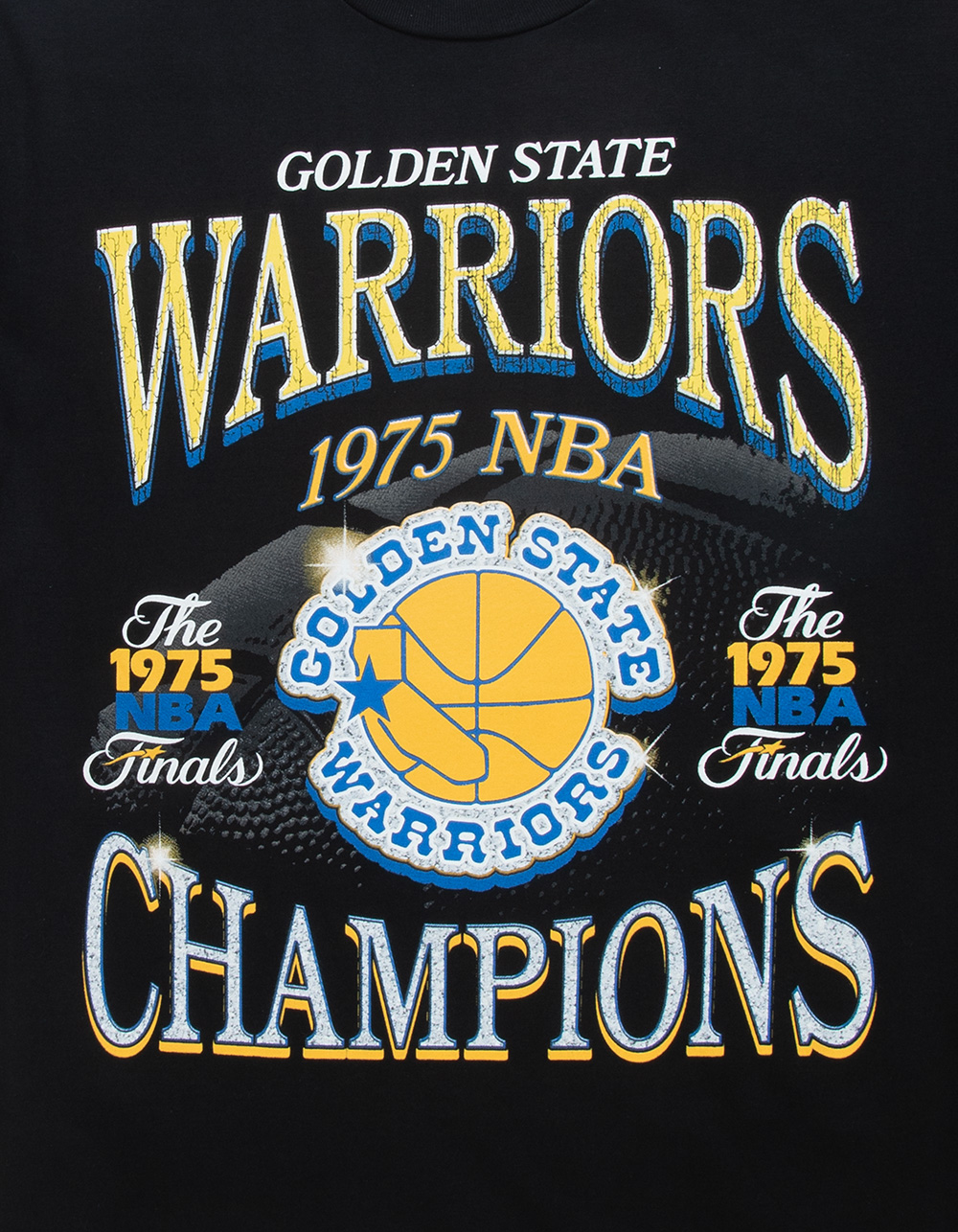 Golden State Warriors Youth 2018 NBA Finals Champion Black T-Shirt Girls  Large