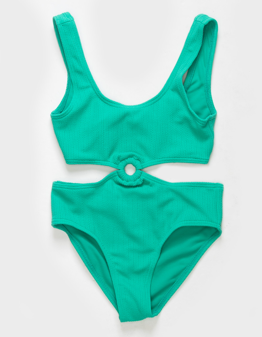 RSQ Girls Elle Textured Ring One Piece Swimsuit