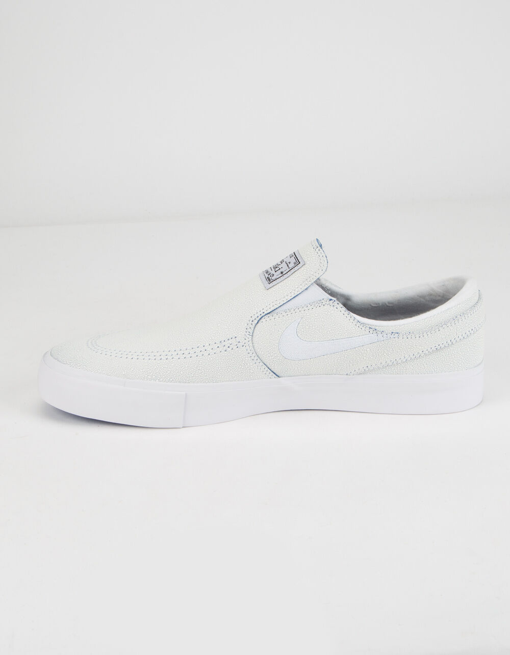 Cesta Hizo un contrato Más NIKE SB Zoom Stefan Janoski Slip RM Premium White Shoes - WHITE | Tillys