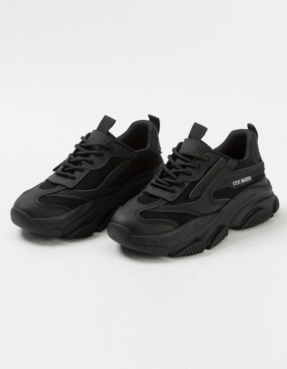 Steve Madden Possession Sneakers Black, Women's, Size: 8.5