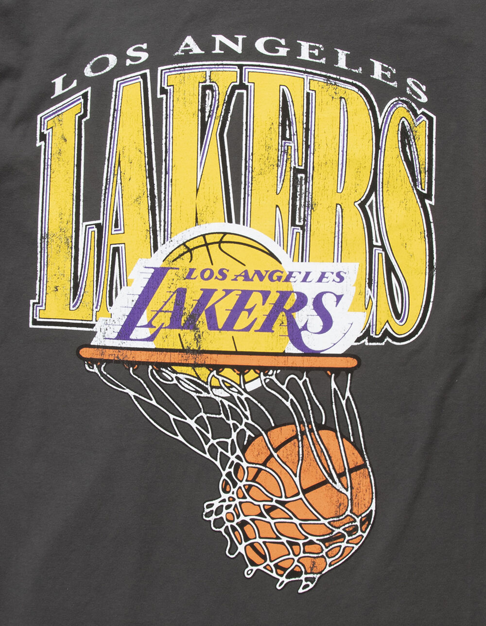 Yesterday's Fits Vtg Nutmeg NBA Los Angeles Lakers Basketball Tee