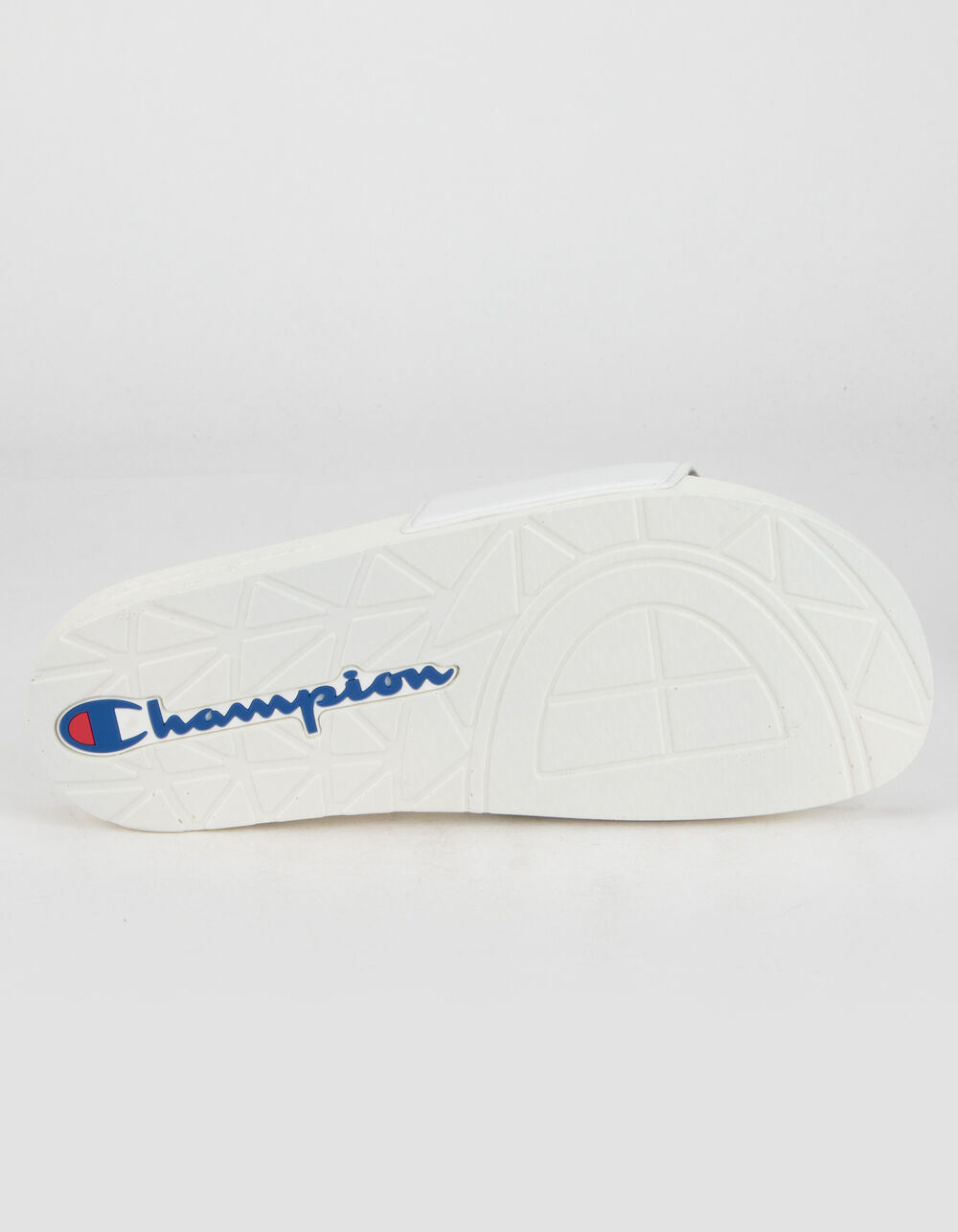 CHAMPION IPO Jock Mens White Slide Sandals - WHITE | Tillys
