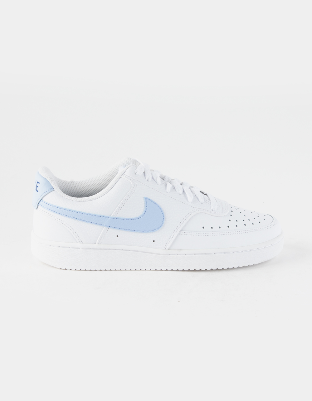 NIKE Court Vision Low Womens WHT/BLUE | Tillys