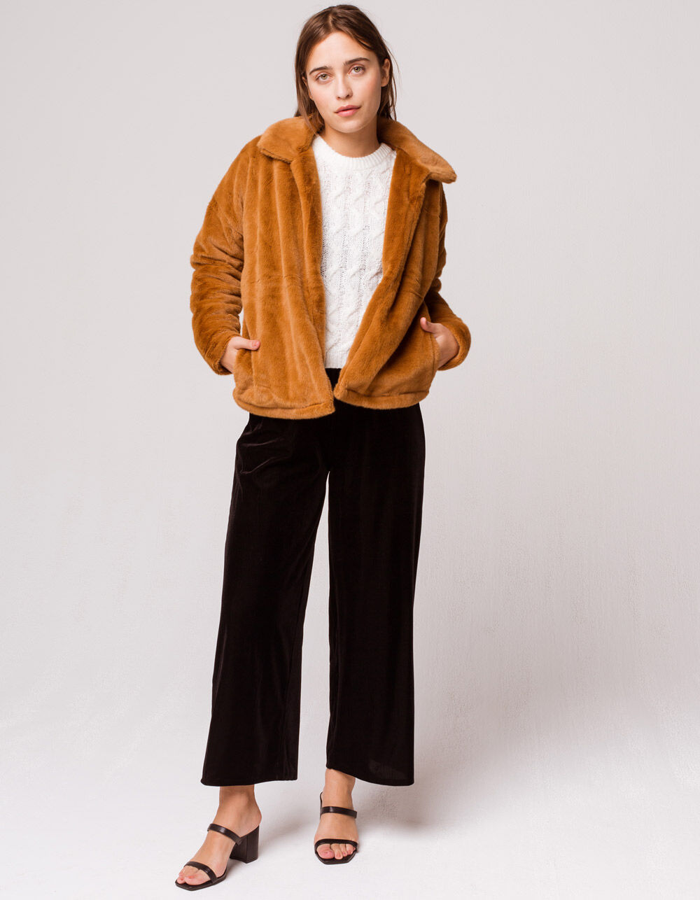 O'NEILL Merina Faux Fur Womens Jacket - CARAMEL | Tillys
