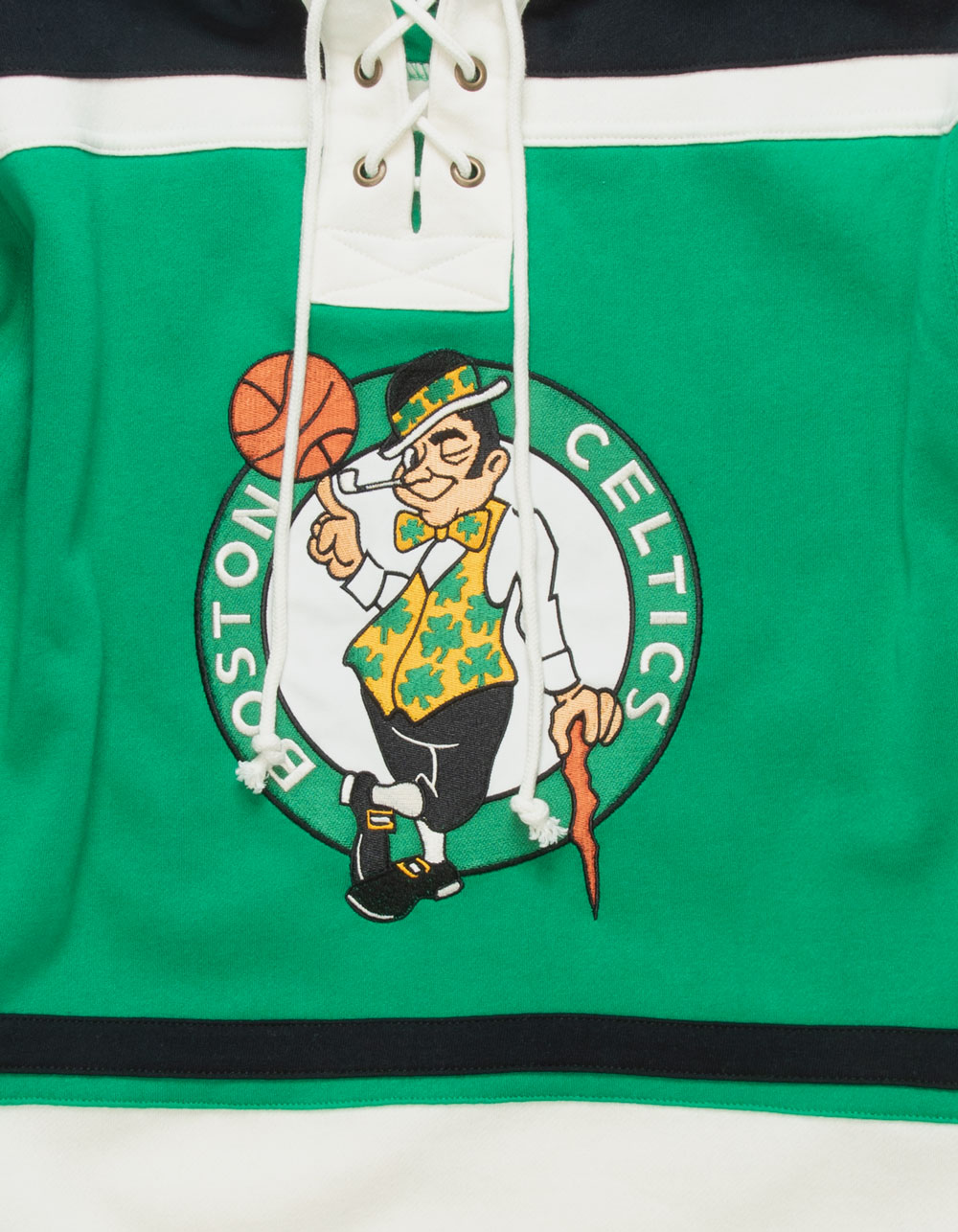 ‘47 Men's Boston Celtics Green Lacer Hoodie, Large