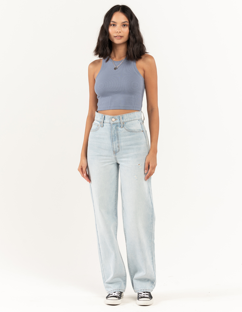 RSQ Womens High Rise Baggy Jeans - LIGHT VINTAGE WASH | Tillys