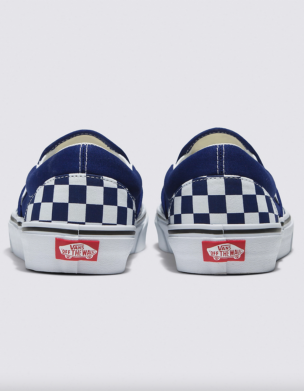 VANS Checkerboard Classic Slip-On Shoes - ROYAL | Tillys