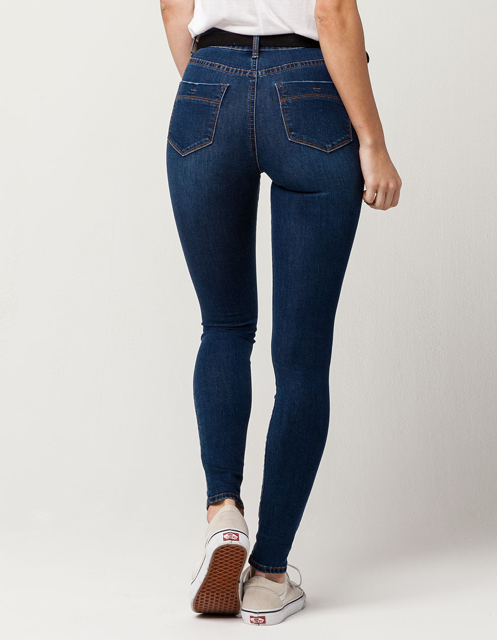 RSQ Manhattan High Rise Womens Ripped Skinny Jeans - BLUDN | Tillys