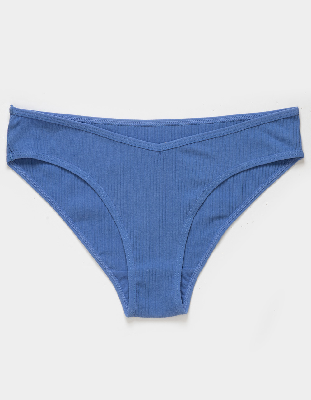 New Hot PLAYBOY Darling Ribbed Panties Women Underwear Panty Blue Size XS