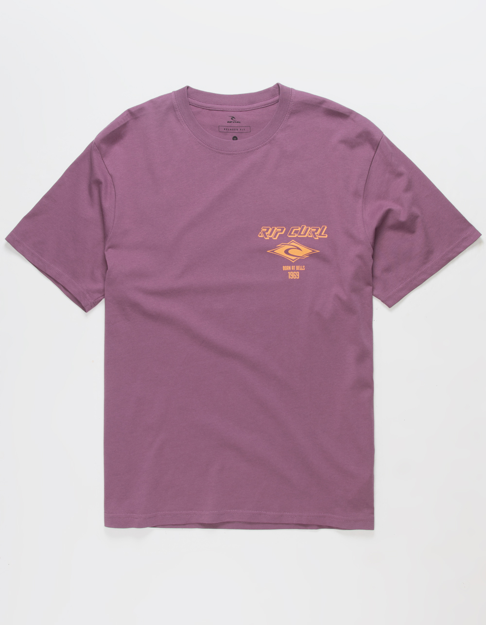 RIP CURL Fade Out Icon Mens Tee - PURPLE | Tillys