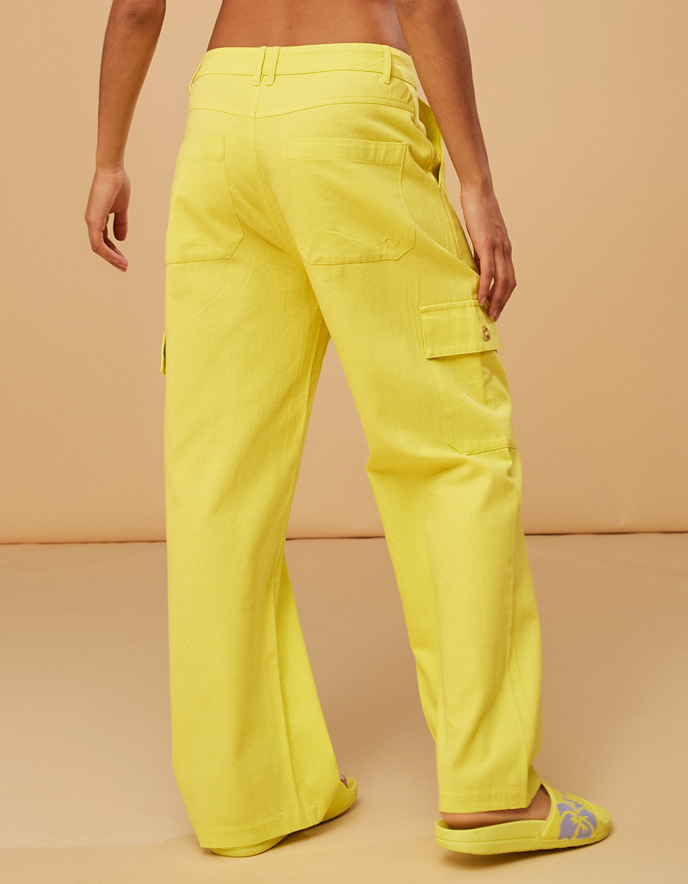 YELLOW | Surf Pants x Kate - ROXY Tillys Womens Kind Cargo Bosworth Kate