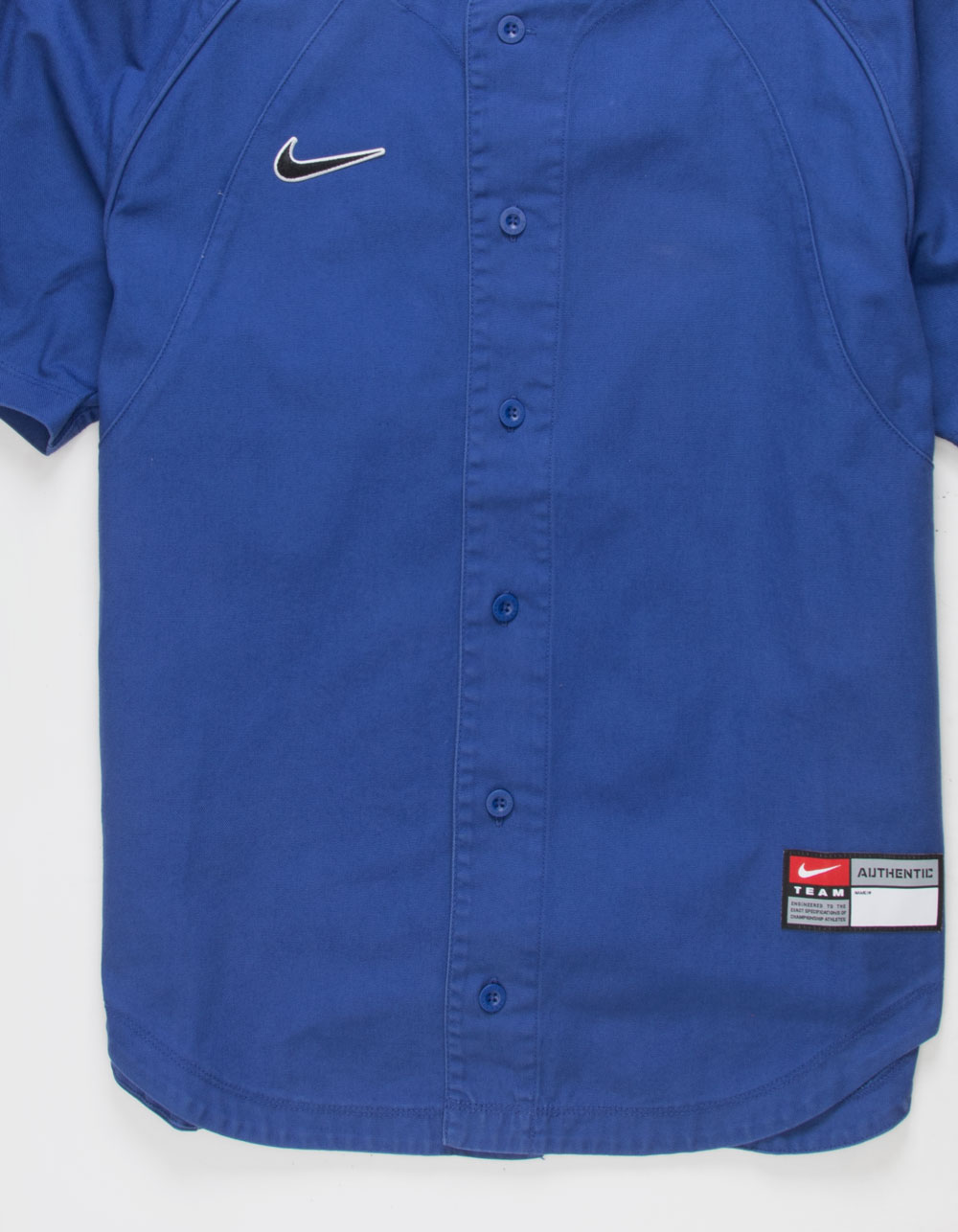 Nike SB x MLB Skate Baseball Jersey Deep Royal Blue/White DQ6282-455 Sz M  $125