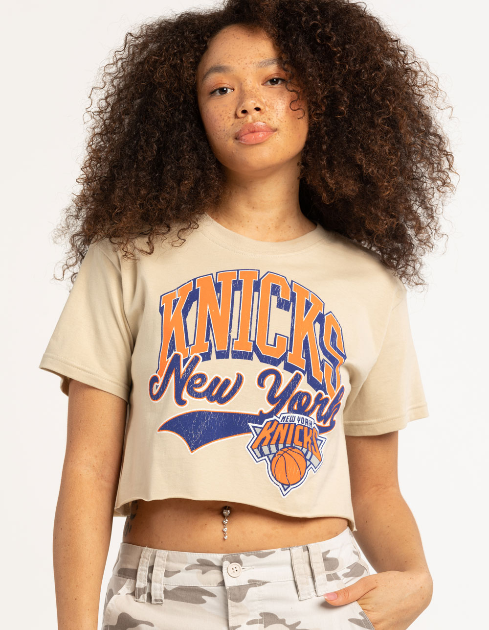 Women's Ethika Orange/Blue New York Knicks Classic Leggings