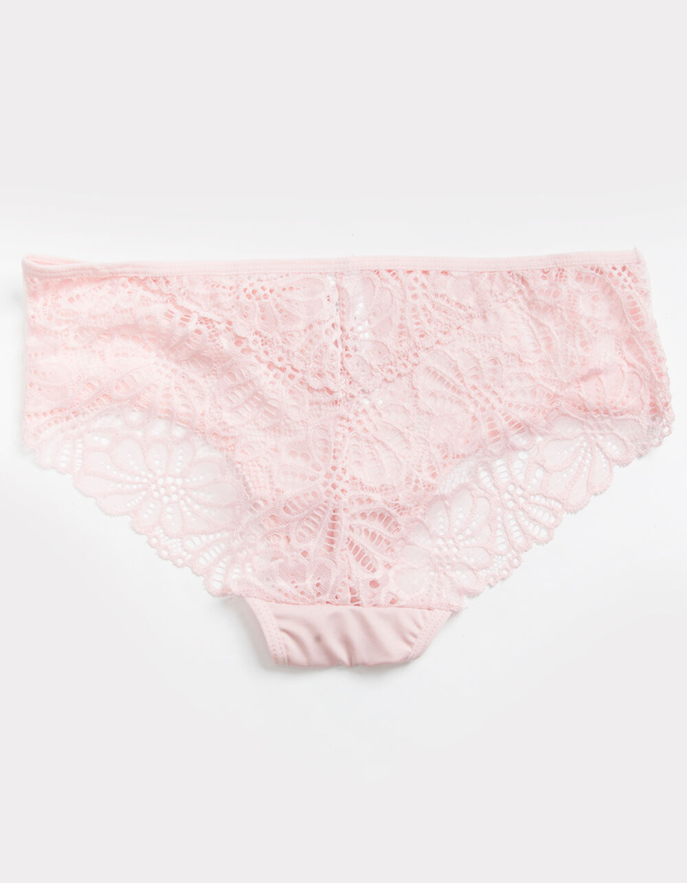 FULL TILT All Over Lace Light Pink Bikini Panties