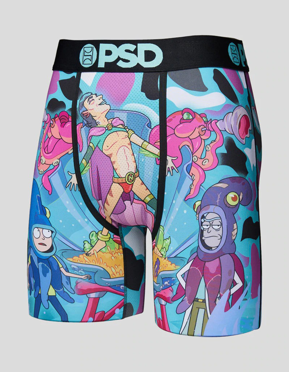 PSD Underwear Men's Rick & Morty Look Athletic Boxer Brief