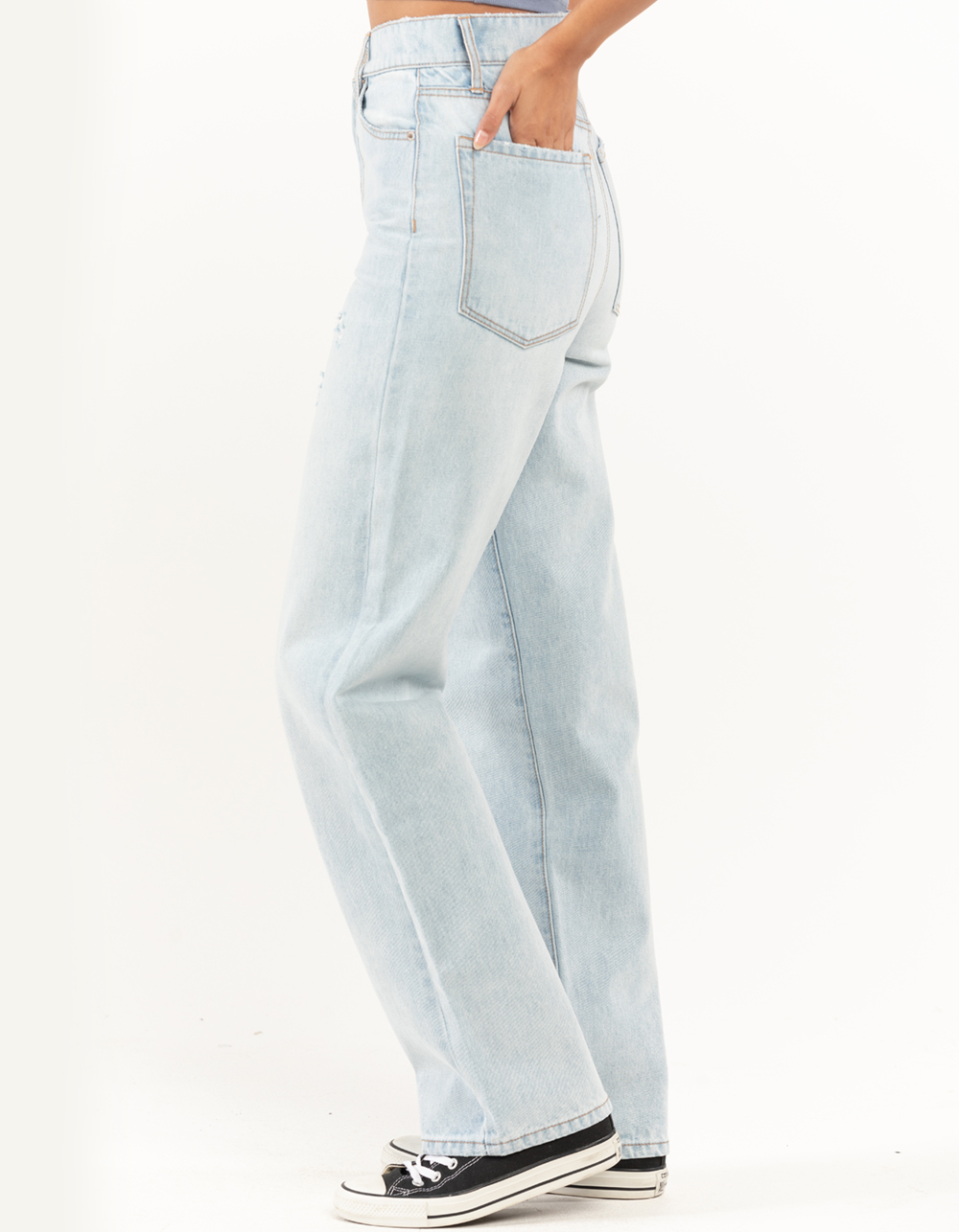 RSQ Womens High Rise Baggy Jeans - LIGHT VINTAGE WASH | Tillys
