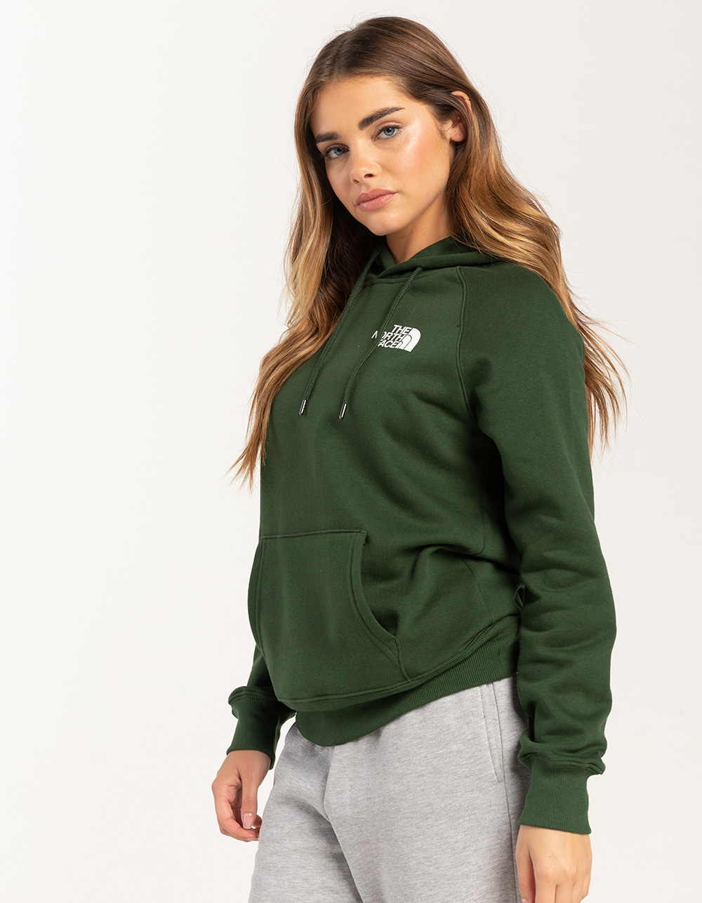 THE NORTH FACE Womens NSE Box Pullover Hoodie - PINE | Tillys