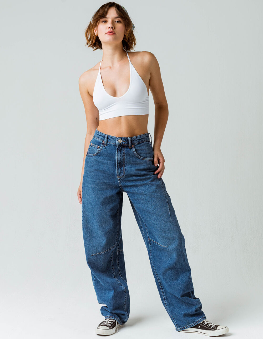 DARK Jeans | Barell VINTAGE BDG - Urban Logan Leg Tillys Outfitters Womens