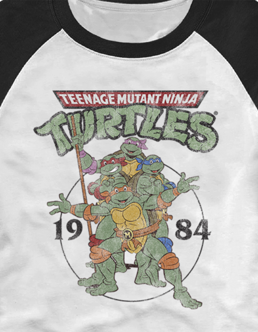 Classic Teenage Mutant Ninja Turtles Group And Logo Shirt