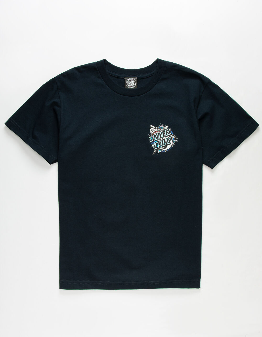 SANTA CRUZ Shark Dot Navy Boys T-Shirt - NAVY | Tillys