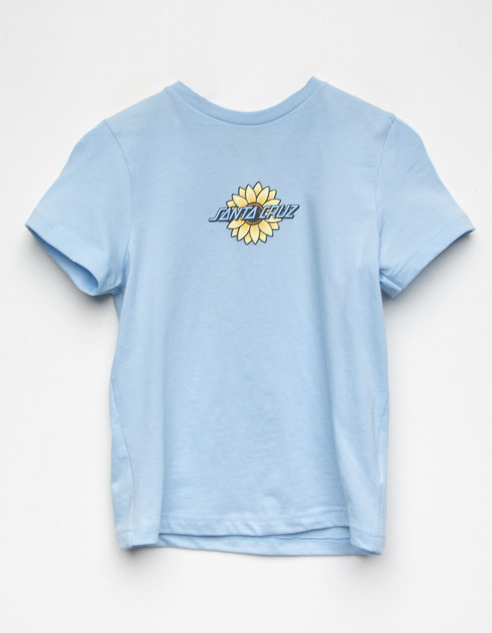 SANTA CRUZ Sunflower Dot Girls Tee - BLUE | Tillys